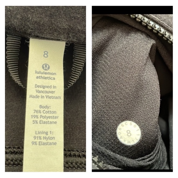 Lululemon NTS Jacket Black Full Zip Pockets SOFT Super Stretch Spacer Fabric 4 - Picture 8 of 16